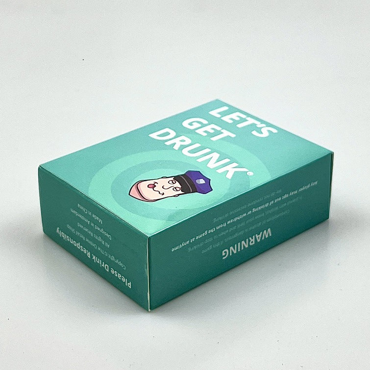 English Let's Get Trunk Party Board Games Card