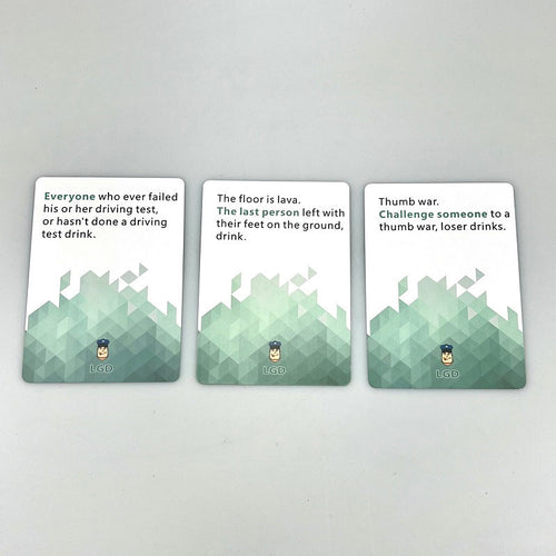 English Let's Get Trunk Party Board Games Card