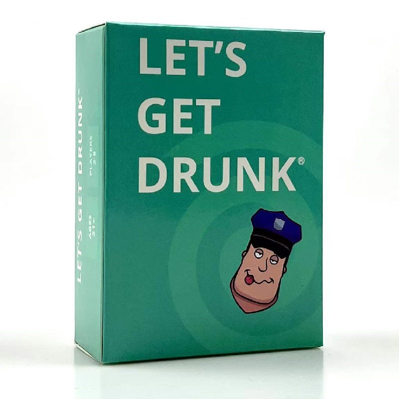 English Let's Get Trunk Party Board Games Card